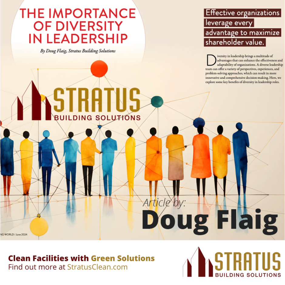 10 People Looking at a Stratus Logo with the Title of the Article by Doug Flaig in the IFA Magazine